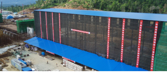 北京众联盛公司设计的印尼金祥390万吨/年焦炭项目 2#焦炉砌筑开